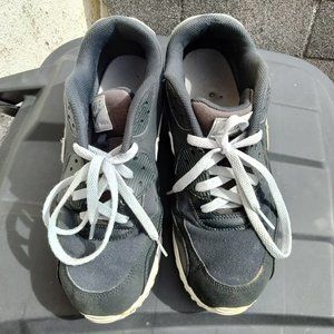 NIKE AIR MAX 90 ESSENTIAL ANTHRACITE-WOLF GREY-WHITE 10 AJ1285-005 Used +READ+